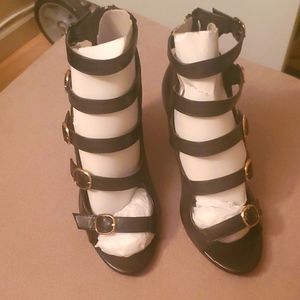 Open toe 4 inch heel  shoe